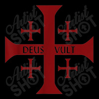 Crusader Christianity Deus Vult God Will Men's 3/4 Sleeve Pajama Set | Artistshot