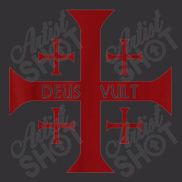 Crusader Christianity Deus Vult God Will Vintage Hoodie And Short Set | Artistshot