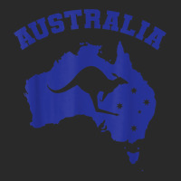 Australia With Kangaroo And Map T Shirt Printed Hat | Artistshot