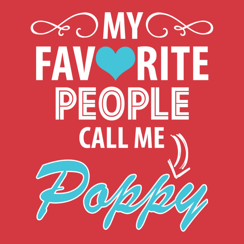 My Favorite People Call Me Poppy Men's Polo Shirt | Artistshot