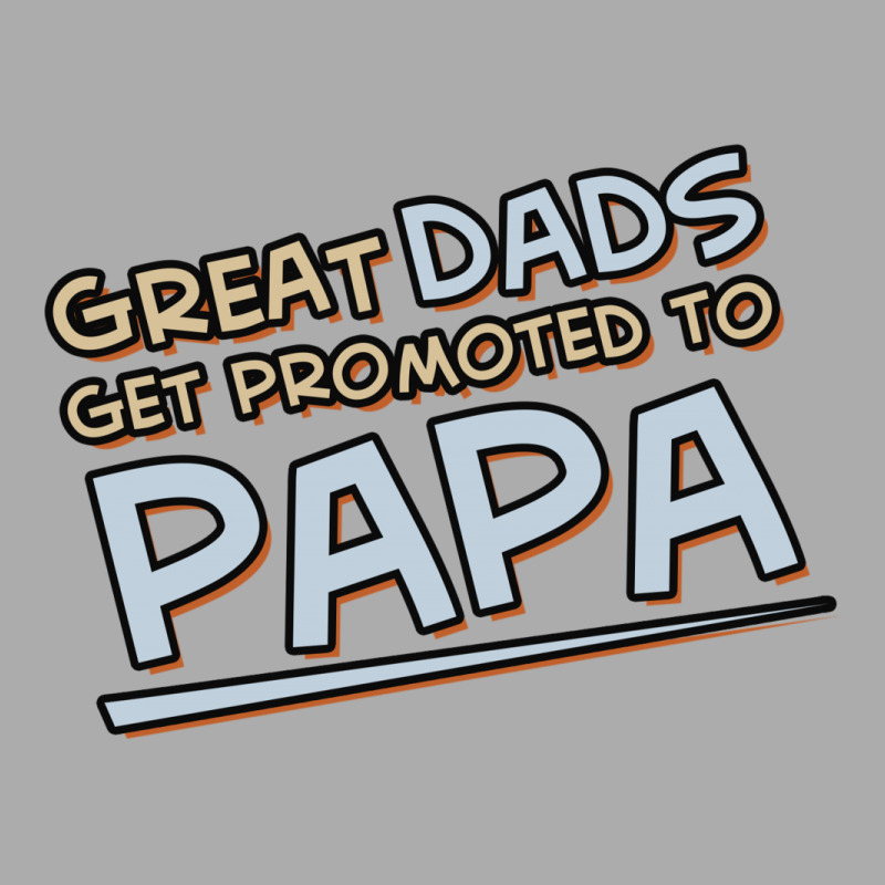 Great Dads Get Promoted To Papa Men's T-shirt Pajama Set | Artistshot