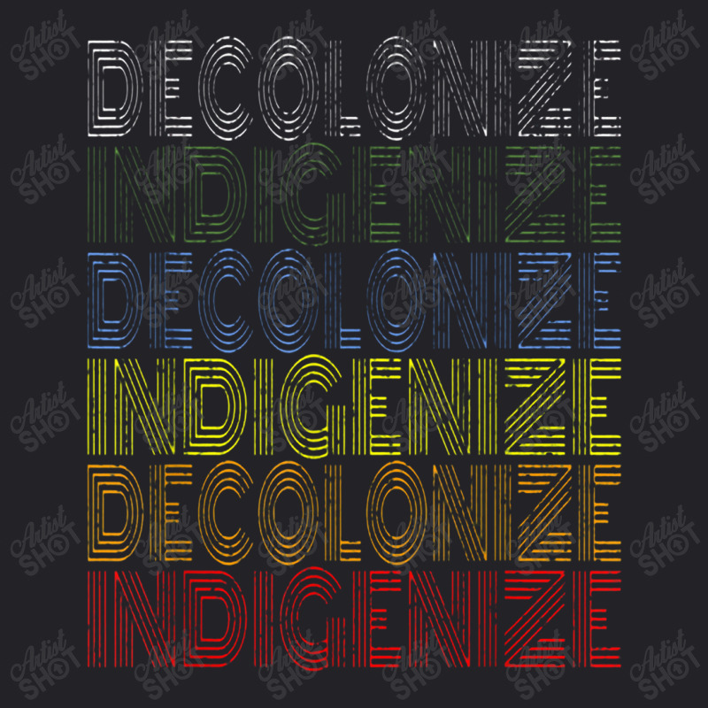 Decolonize Indigedecolonize Indigenize Native American Education Gift Youth Tee | Artistshot