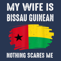 My Wife Is Bissau Guinean Nothing Scare Flag Guinea Bissau T Shirt Men Denim Jacket | Artistshot