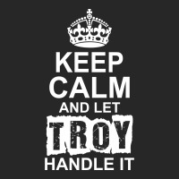Keep Calm And Let Troy Handle It Men's T-shirt Pajama Set | Artistshot