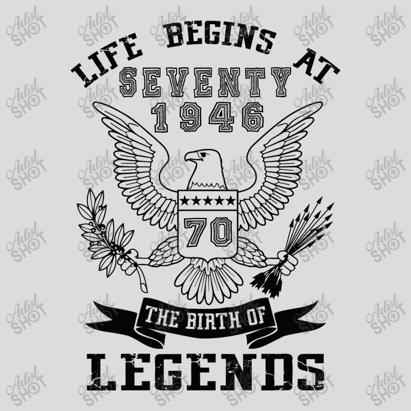 Life Begins At Seventy 1946 The Birth Of Legends Men's Polo Shirt | Artistshot