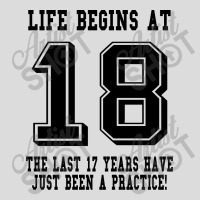 18th Birthday Life Begins At 18 Men's Polo Shirt | Artistshot