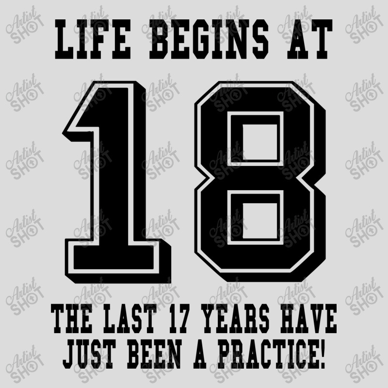 18th Birthday Life Begins At 18 Men's Polo Shirt | Artistshot