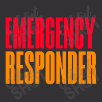 Emergency Responder Vintage Hoodie | Artistshot