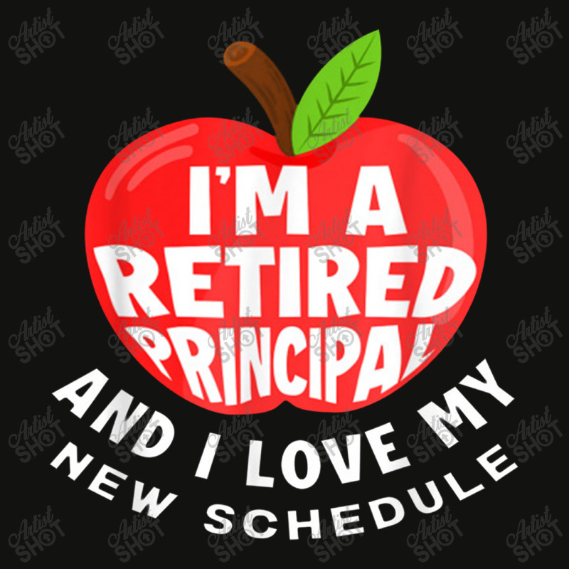 I'm A Retired Principal Retirement School Funny Principal Scorecard Crop Tee by kerjalembor | Artistshot