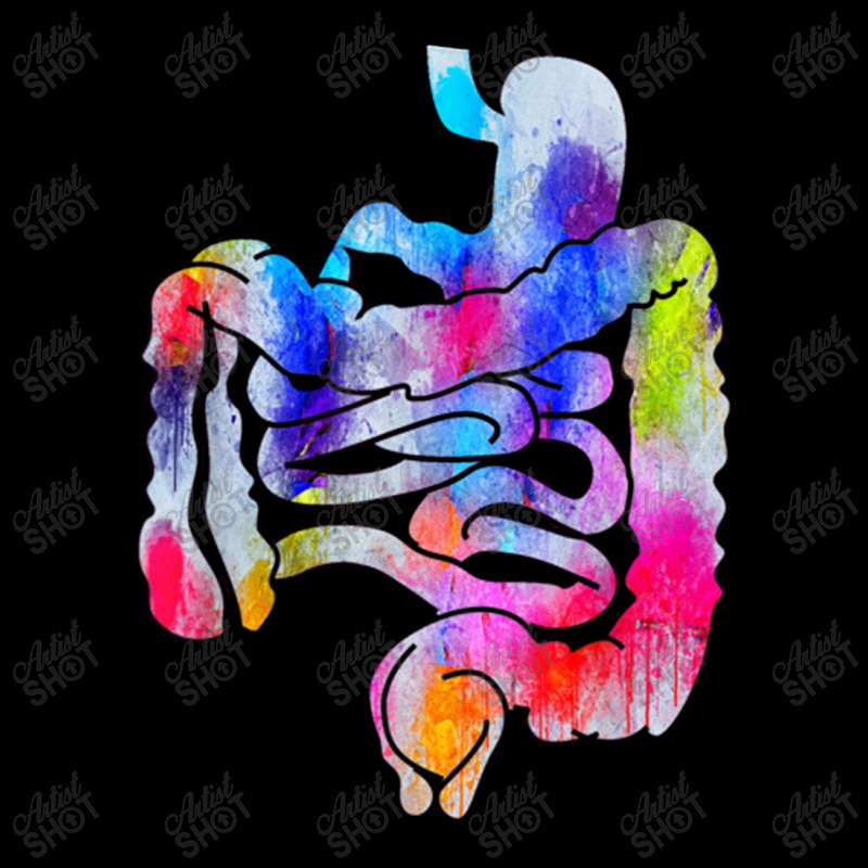 Digestive Digestive System Gastrointestinal Tract Watercolor Art Gifts Legging by matiroso | Artistshot