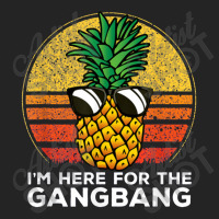 I'm Here For The Gangbang Upside Down Pineapple Swingerswinger 3/4 Sleeve Shirt | Artistshot