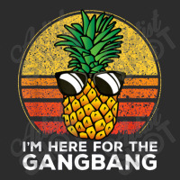 I'm Here For The Gangbang Upside Down Pineapple Swingerswinger Exclusive T-shirt | Artistshot