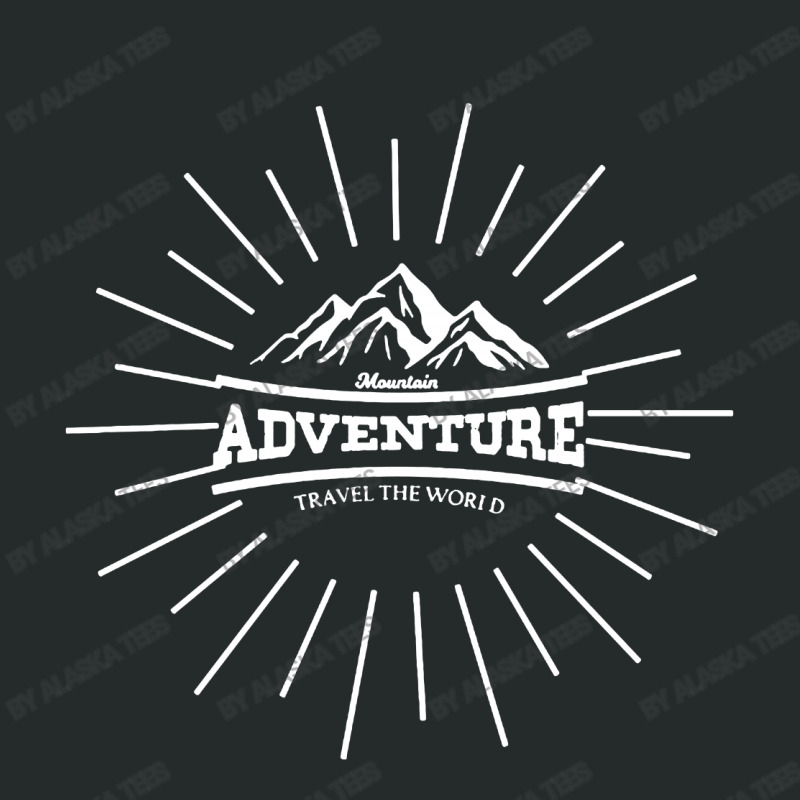 Montain Adventure Women's Triblend Scoop T-shirt by Alaska Tees | Artistshot