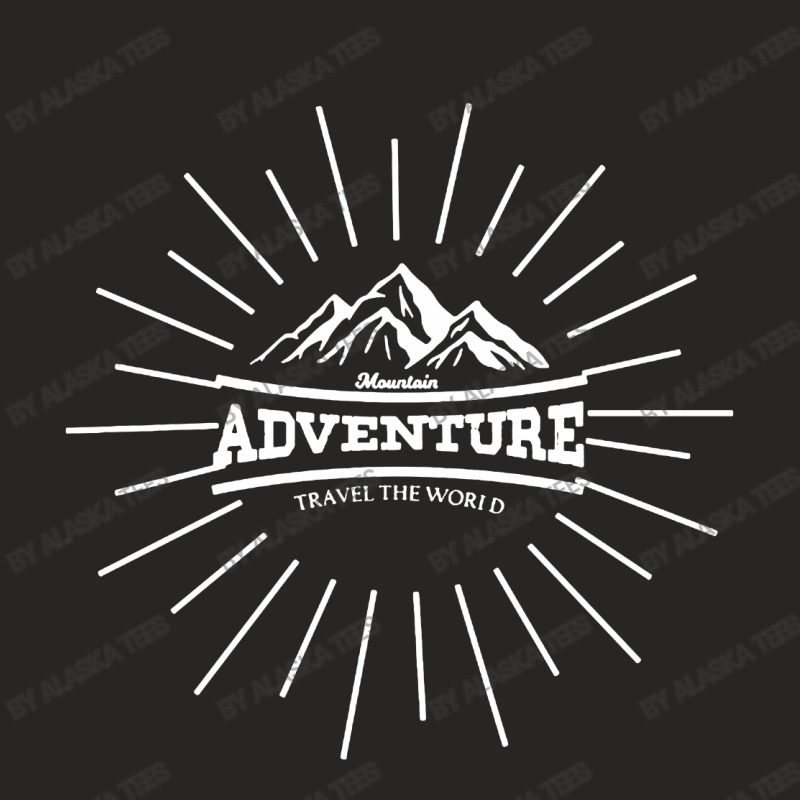 Montain Adventure Ladies Fitted T-Shirt by Alaska Tees | Artistshot