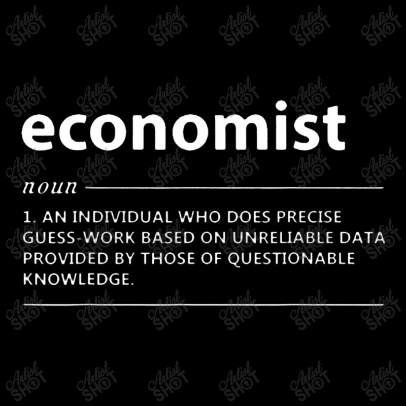 Distressed Economist Definition Funny Economics Adjustable Cap by matiroso | Artistshot