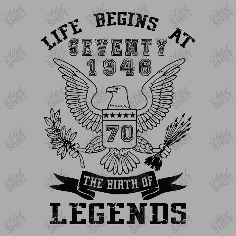 Life Begins At Seventy 1946 The Birth Of Legends Men's T-shirt Pajama Set | Artistshot