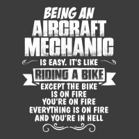 Being A Aircraft Mechanic Is Easy Its Like Riding A Bike 1 Men's Polo Shirt | Artistshot