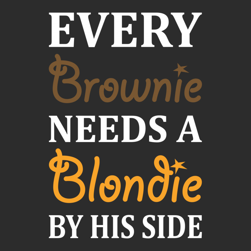 Every Brownie Needs A Blondie By His Side Exclusive T-shirt | Artistshot