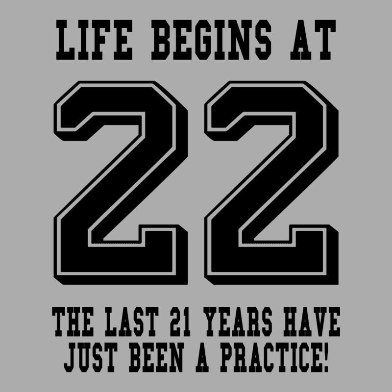 Life Begins At 22... 22nd Birthday Men's T-shirt Pajama Set | Artistshot