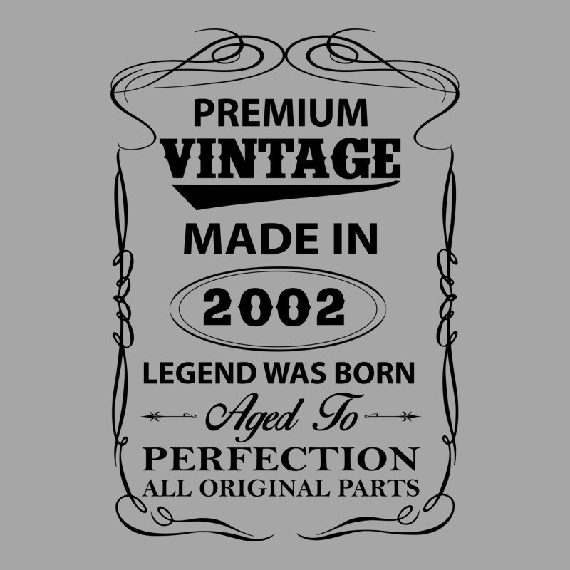 Vintage Legend Was Born 2002 Men's Polo Shirt | Artistshot