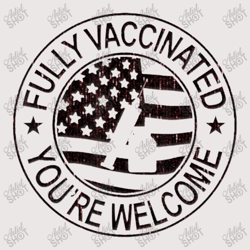 I'm Vaccinated Patriotic American Fully Vaccinated Pocket T-Shirt by kerjalembor | Artistshot