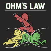 Ohms Law Funny Shirt.electrical Electronics Engineer Funny T T Shirt Ladies Fitted T-shirt | Artistshot