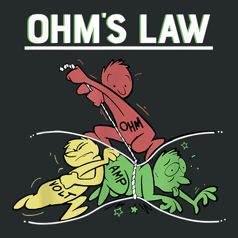 Ohms Law Funny Shirt.electrical Electronics Engineer Funny T T Shirt Women's Triblend Scoop T-shirt by corni3t6 | Artistshot