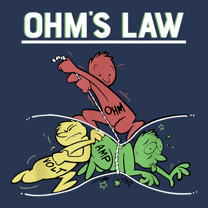 Ohms Law Funny Shirt.electrical Electronics Engineer Funny T T Shirt Ladies Denim Jacket by corni3t6 | Artistshot