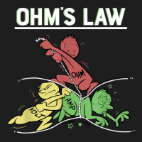 Ohms Law Funny Shirt.electrical Electronics Engineer Funny T T Shirt Classic T-shirt | Artistshot