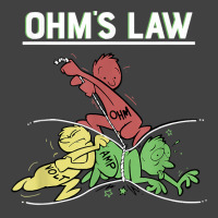 Ohms Law Funny Shirt.electrical Electronics Engineer Funny T T Shirt Vintage T-shirt | Artistshot