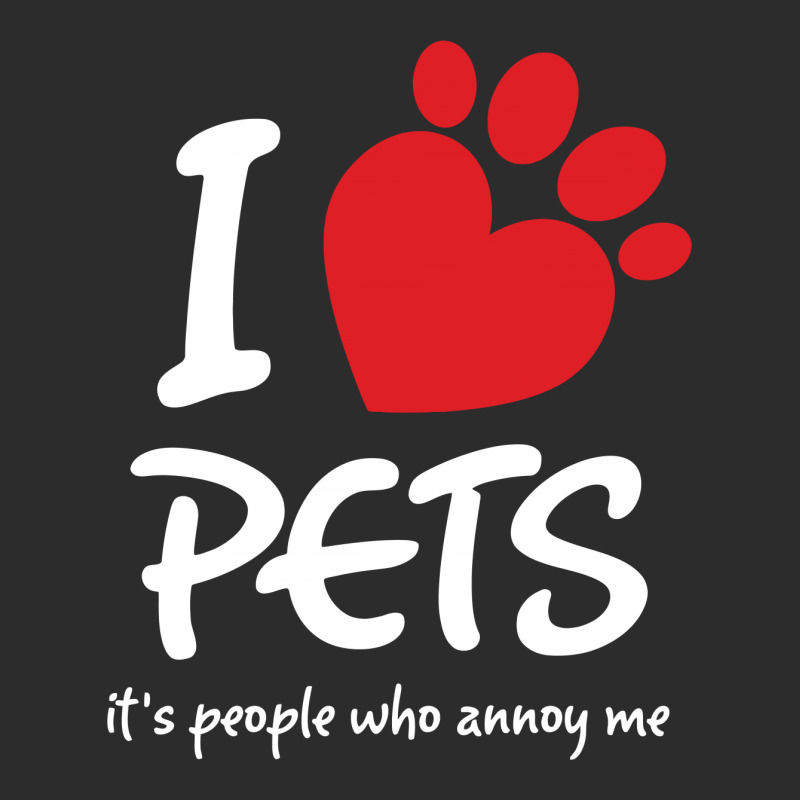 I Love Pets Its People Who Annoy Me Exclusive T-shirt | Artistshot