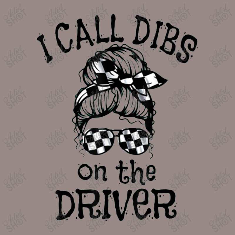 Race Wife Racing Stock Car Dirt Track Racing Dibs On Driver Vintage T-Shirt by dwindupadi | Artistshot