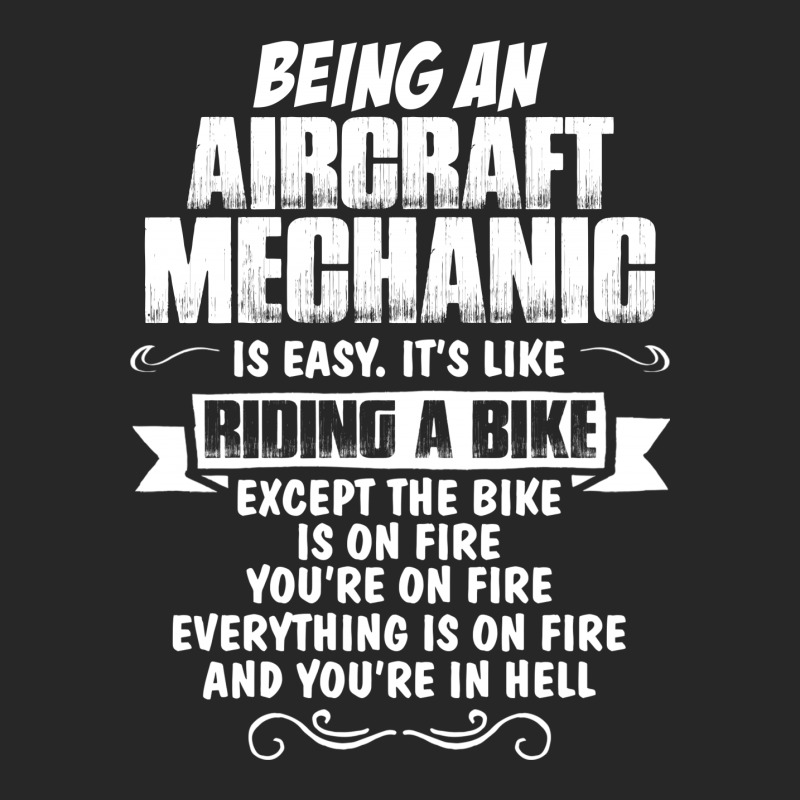Being A Aircraft Mechanic Is Easy Its Like Riding A Bike 1 Men's T-shirt Pajama Set | Artistshot