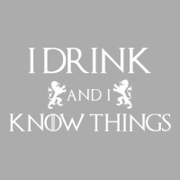 I Drink And I Know Things Men's T-shirt Pajama Set | Artistshot