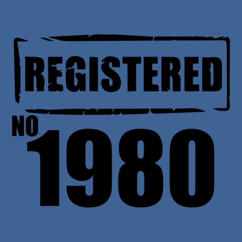 Registered No 1980 Men's Polo Shirt | Artistshot