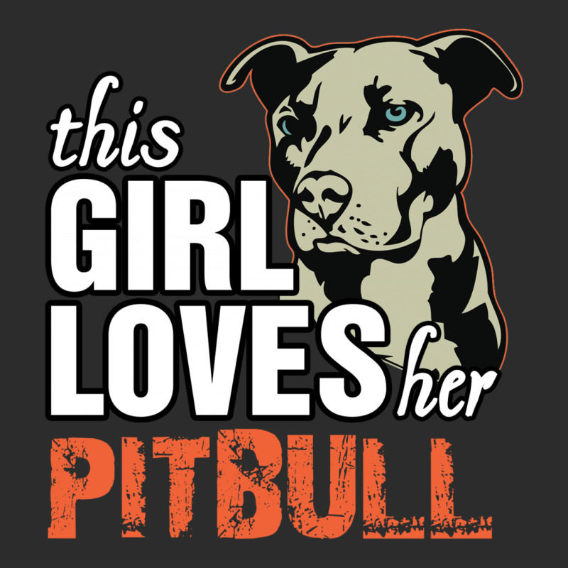 This Girl Loves Pitbull Exclusive T-shirt by tshiart | Artistshot