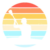 Canoe T  Shirt Canoeing Silhouette On A Distressed Retro Sunset Produc Sticker | Artistshot