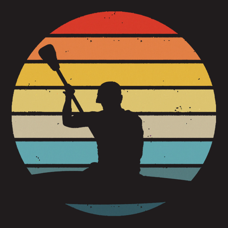 Canoe T  Shirt Canoeing Silhouette On A Distressed Retro Sunset Produc Waist Apron | Artistshot