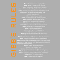 Gibbs's Rules Exclusive T-shirt | Artistshot
