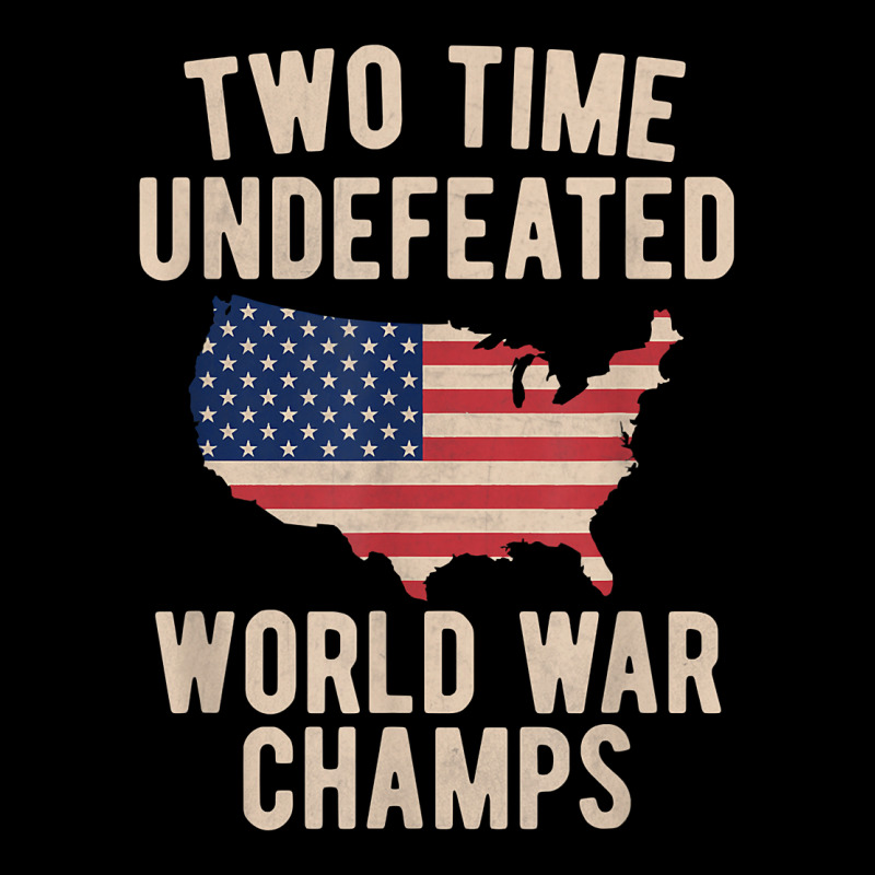 Two Time Ww1 Ww2 American Flag Champions T Shirt Youth Jogger by corni3t6 | Artistshot