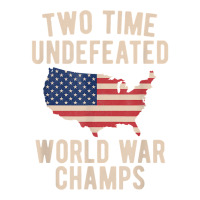 Two Time Ww1 Ww2 American Flag Champions T Shirt Youth Tee | Artistshot