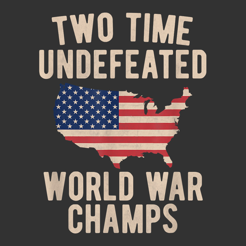 Two Time Ww1 Ww2 American Flag Champions T Shirt Baby Bodysuit by corni3t6 | Artistshot