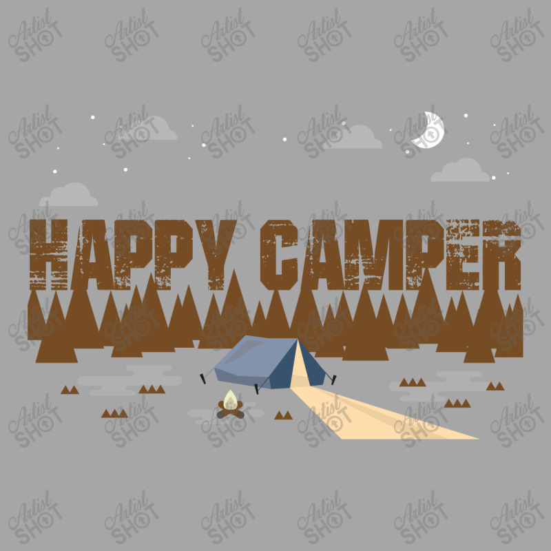 Happy Camper Men's Polo Shirt | Artistshot