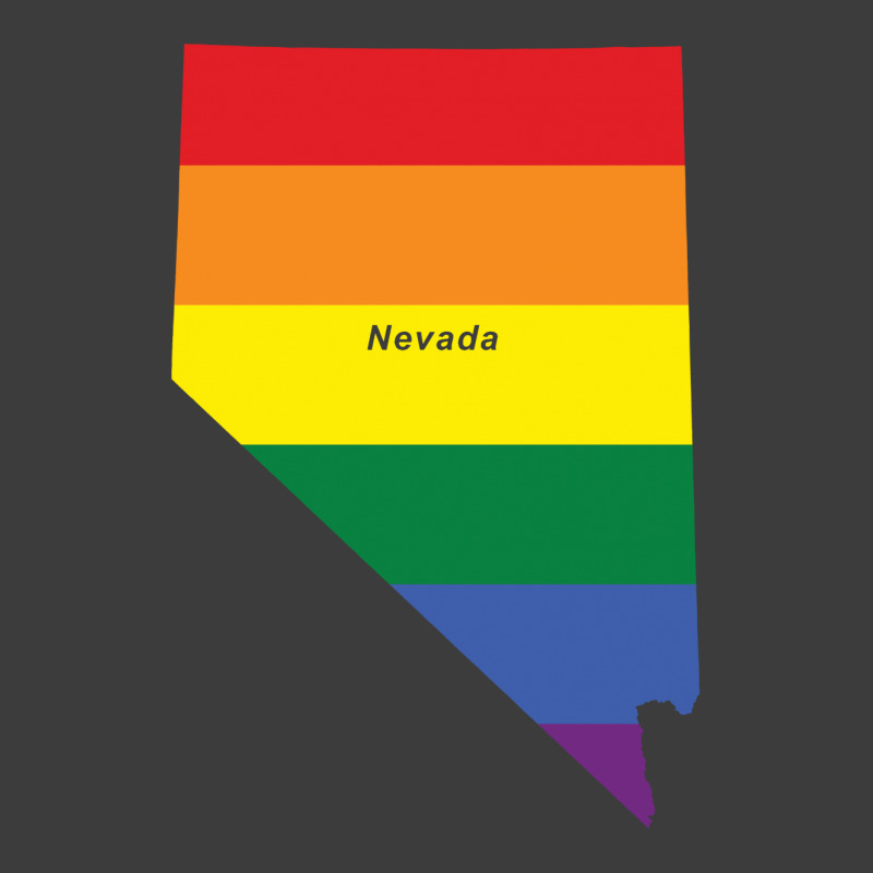 Nevada Rainbow Flag Men's Polo Shirt | Artistshot