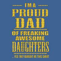 I'm Proud Dad Of Freaking Awesome Daughters Men's Polo Shirt | Artistshot