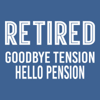 Retired Goodbye Tension Hello Pensiyon Men's Polo Shirt | Artistshot