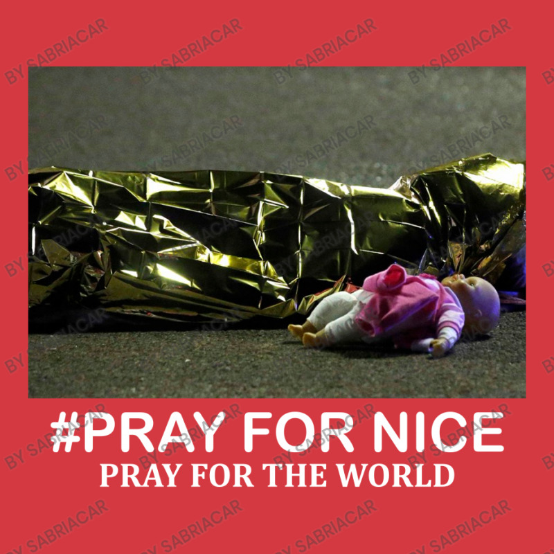 Pray For Nice - Pray For The World Men's Polo Shirt | Artistshot