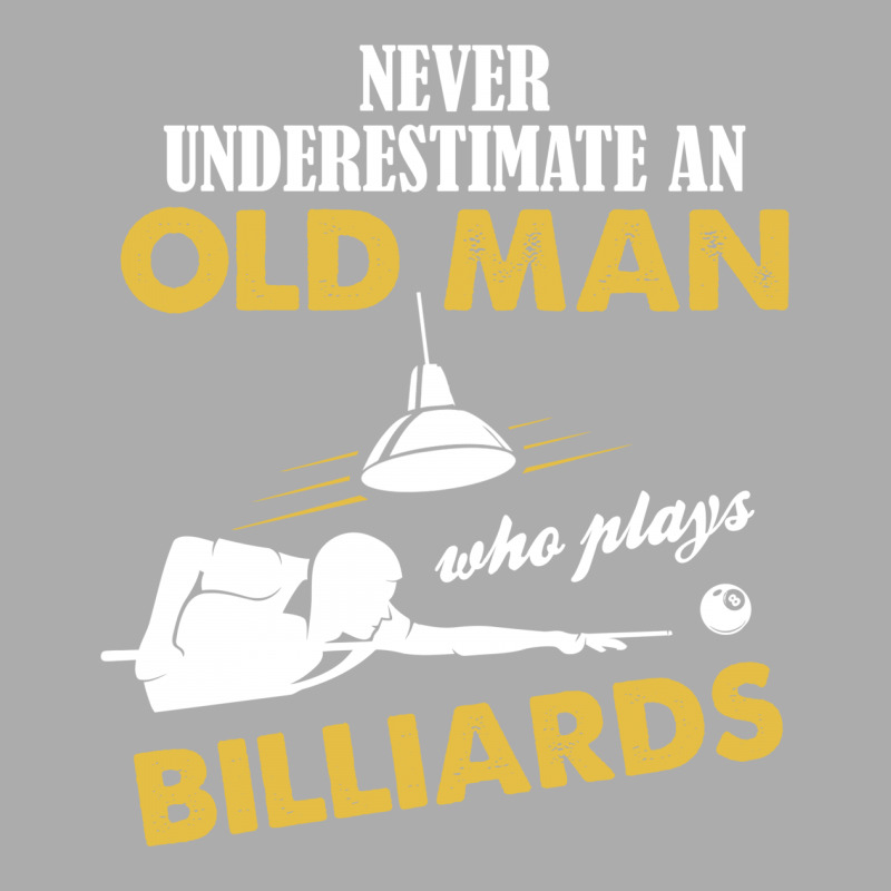 Never Underestimate An Old Man Who Plays Billiards Men's T-shirt Pajama Set | Artistshot
