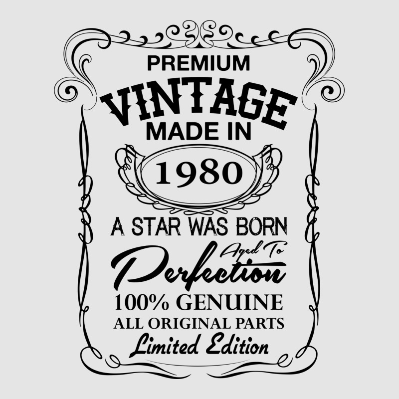 Vintage Made In 1980 Exclusive T-shirt | Artistshot