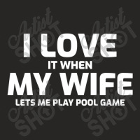 Billiards Snooker Pool Player Cue Sports Husband Wife Ladies Fitted T-shirt | Artistshot